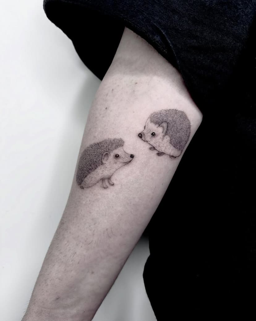 Tatouage de Les Fleurs Noires