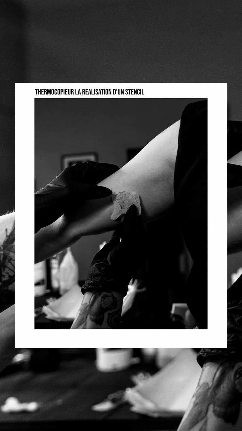 Tatouage de Les Fleurs Noires