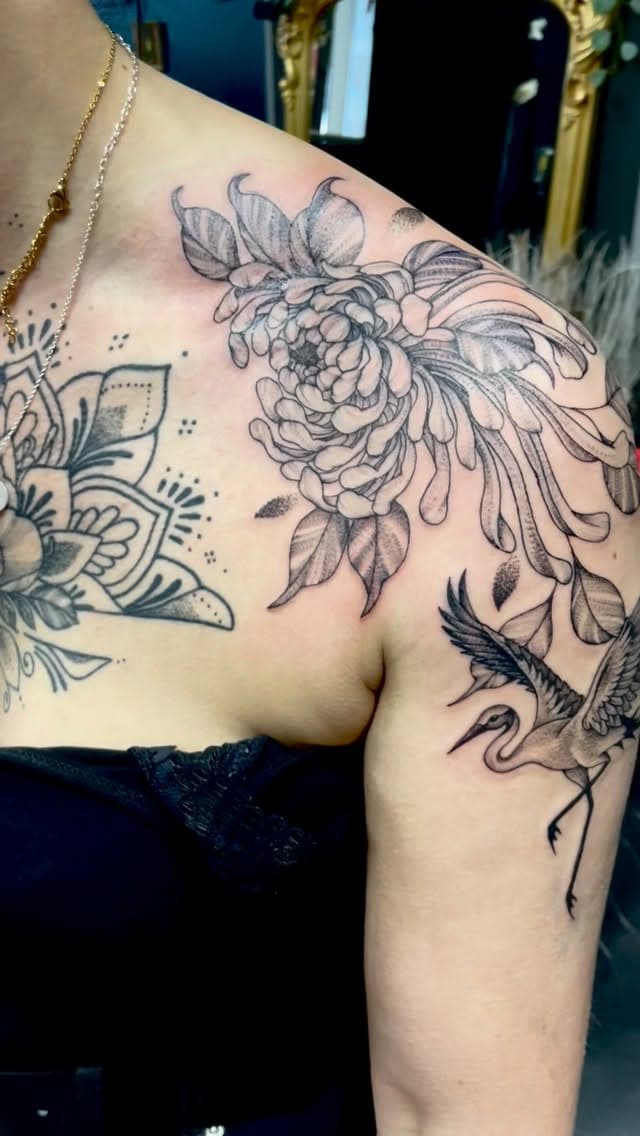 Tatouage de Liloo Noire de Lune