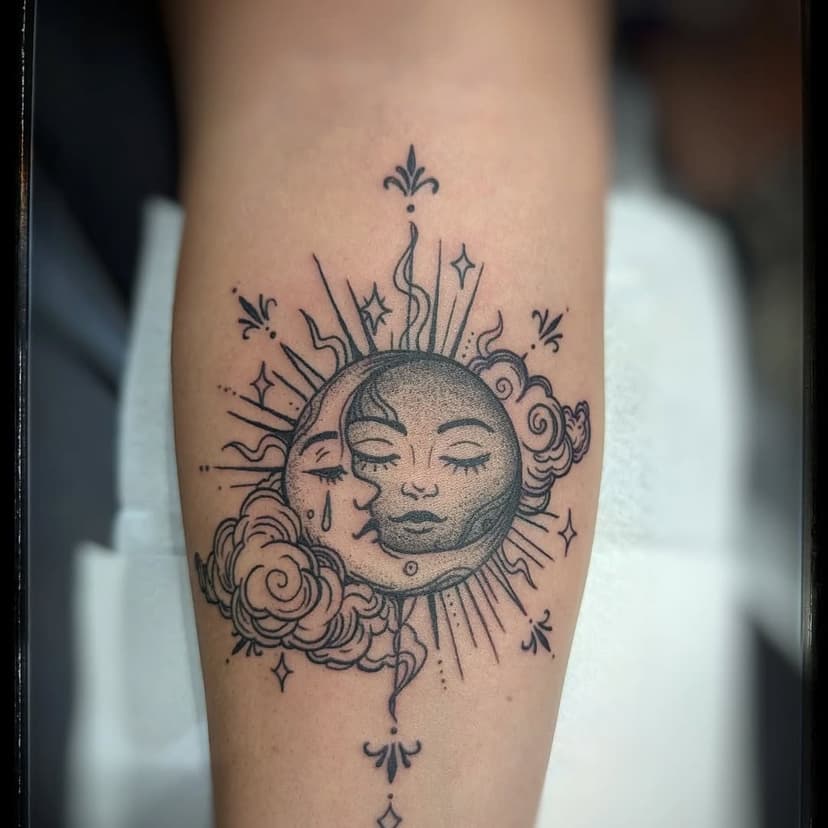 Tatouage de Lonely Wolf Tattoo (Galax Ink)