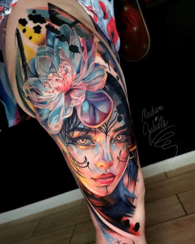 Tatouage de Madam Juliette Tatouage