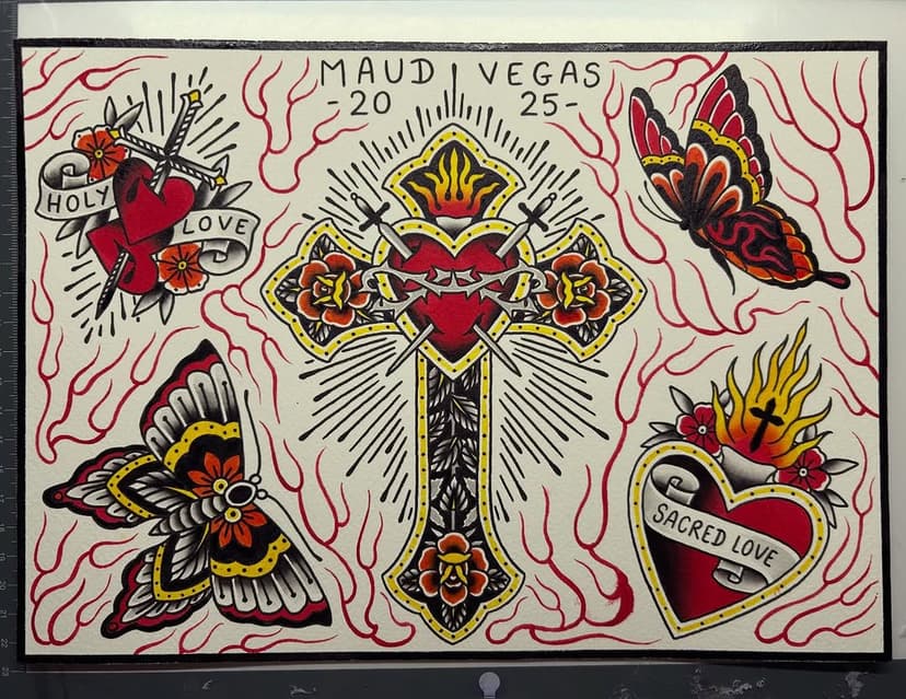 Tatouage de Maud Traditional Tattooing