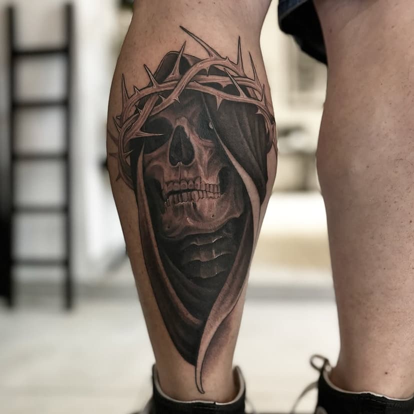 Tatouage de La Ligne Noire tattoo shop • Vinther Dask & Meow •