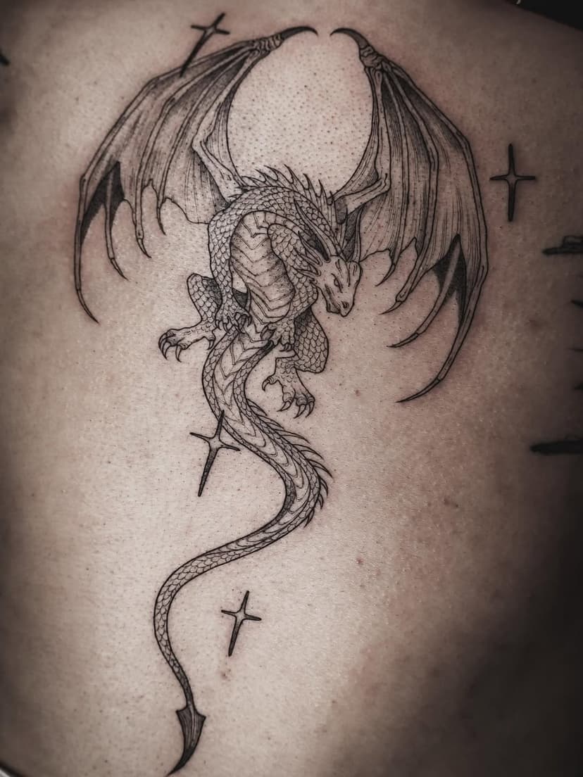 Tatouage de Grive Atelier ( Namuly Tattoo )