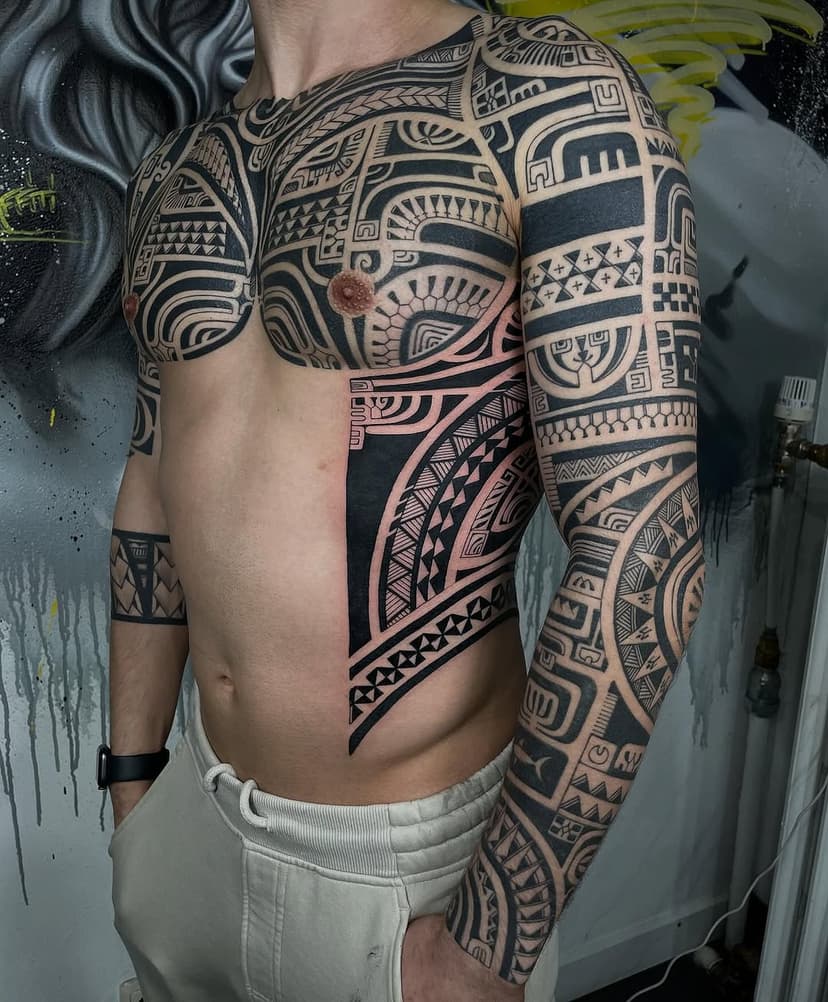 Tatouage de Aito tatau