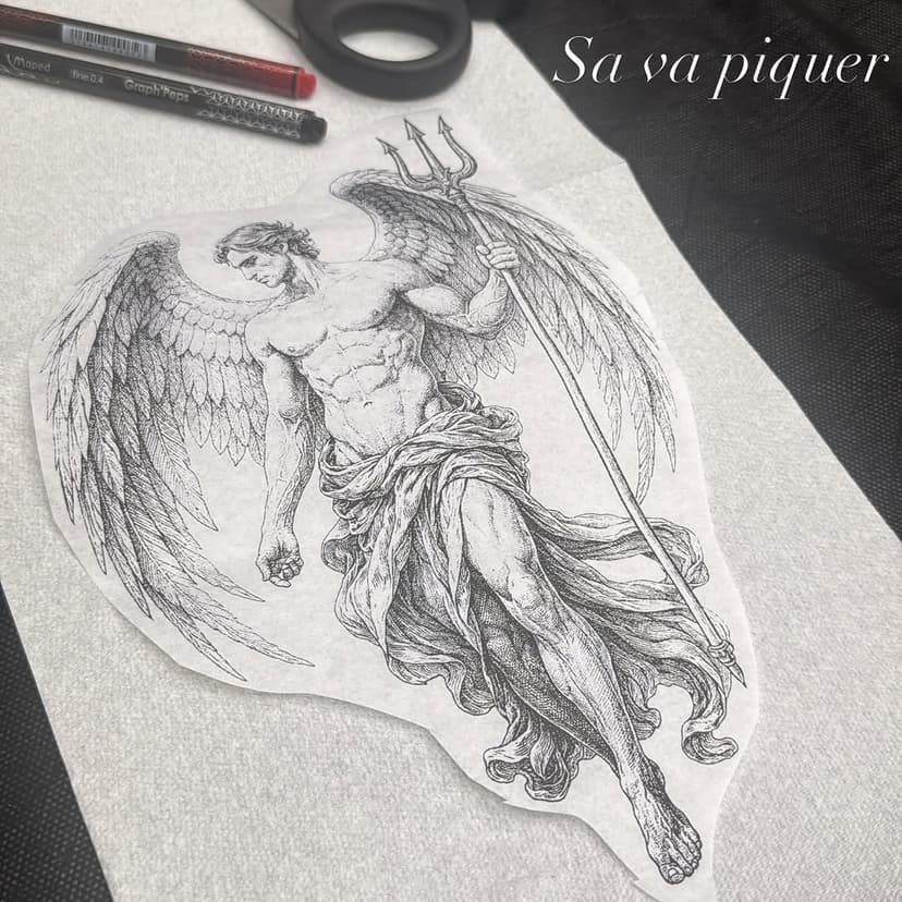 Tatouage de AKATSUKY TATTOO Angers