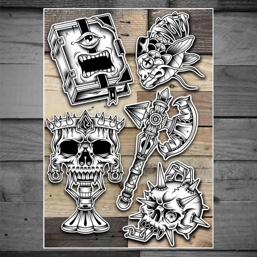 Tatouage de Barns Tattoo