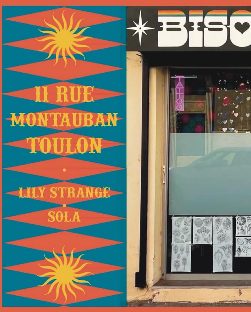 Tatouage de Bisou Électrique Tattoo