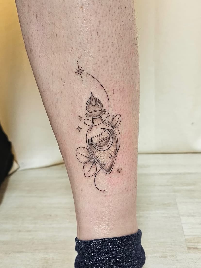 Tatouage de Camélia Tattoo