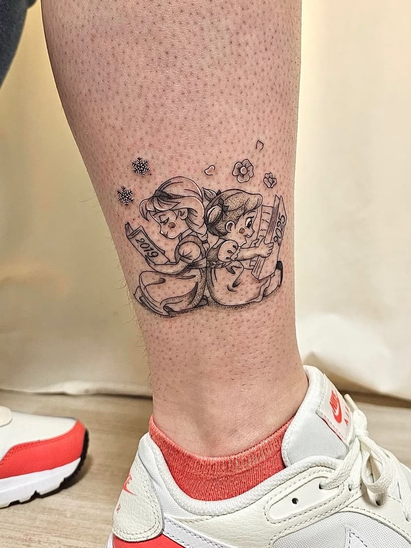 Tatouage de Camélia Tattoo