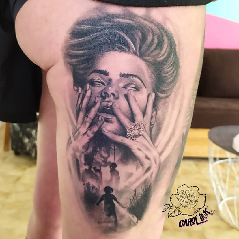 Tatouage de Carol'ink Tattoo (Studio privé)