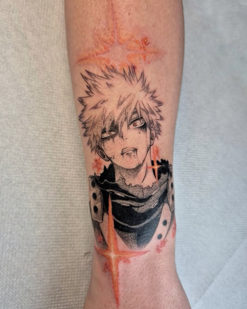 Tatouage de Comptoir Kitsune