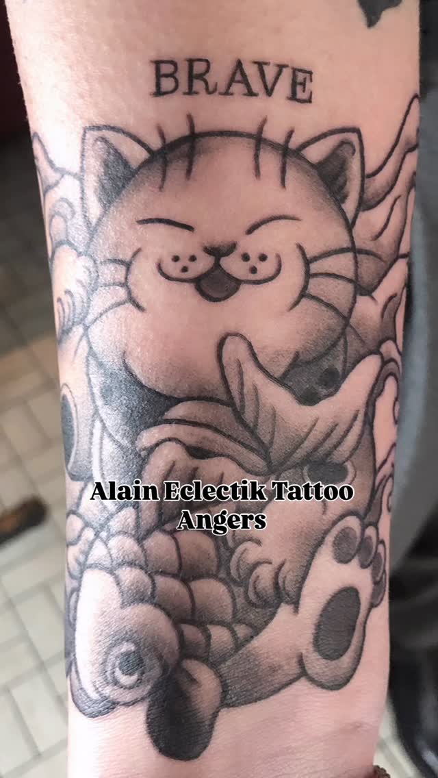 Tatouage par Eclectik tattoo Angers