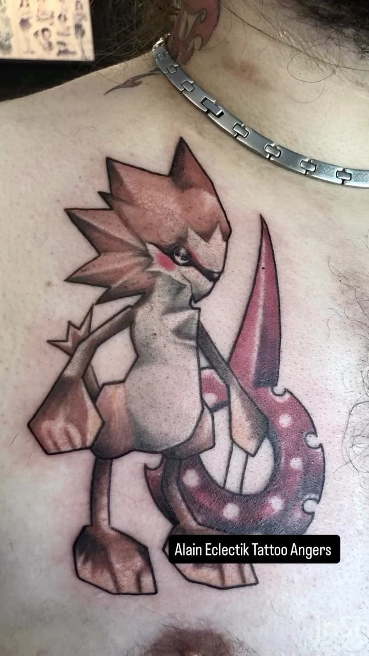 Tatouage de Eclectik tattoo Angers