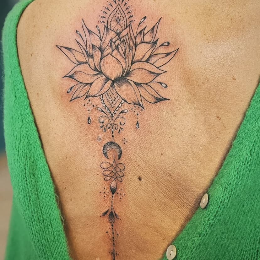 Tatouage de Tattoo shop nina Hispanink