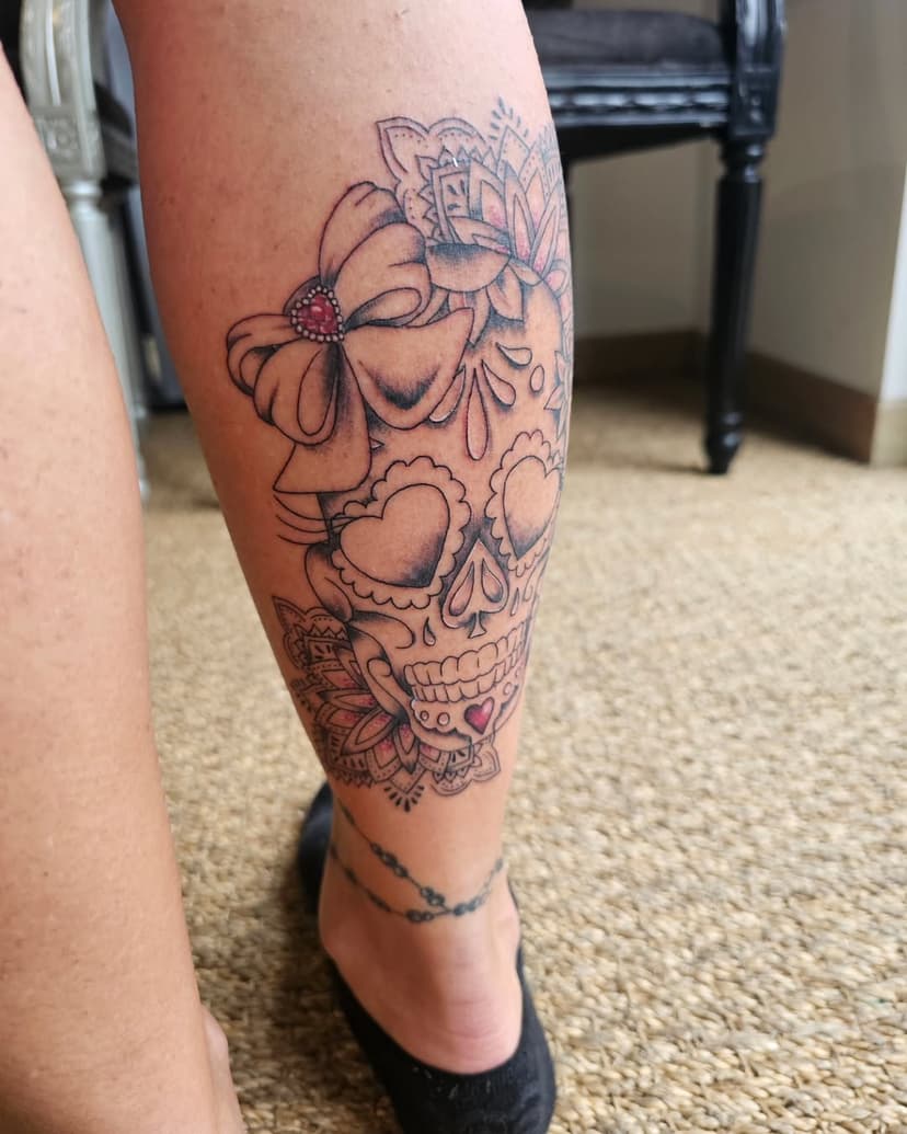 Tatouage de Tattoo shop nina Hispanink