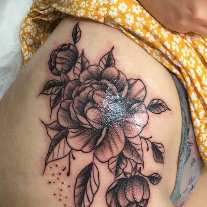 Tatouage de Kamelink Studio Tattoo