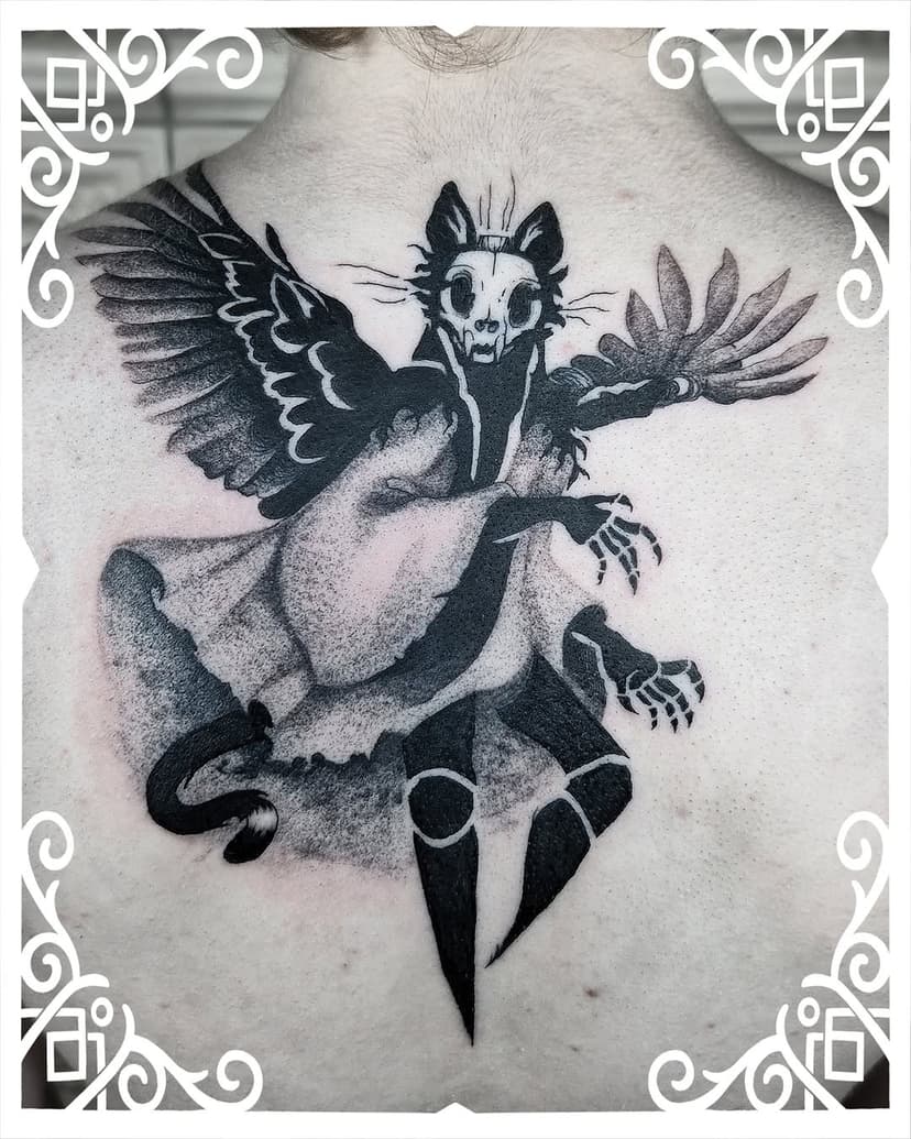 Tatouage de L'ENSORCELOIR