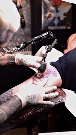 Ledarkmatt tattoo Shop