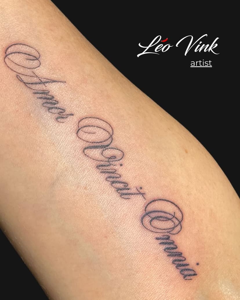 Tatouage de Léo Vink artist