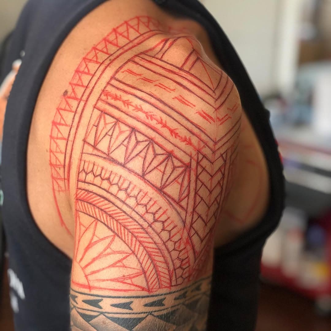 Tatouage par Tamatoa Tattoo
