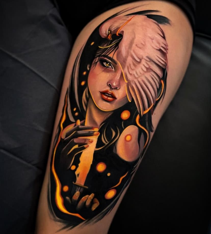 Tatouage de Tatoueur Toulon | Myosotis Tattoo