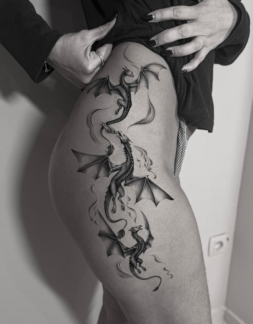 Tatouage de Tatoueur Toulon | Myosotis Tattoo