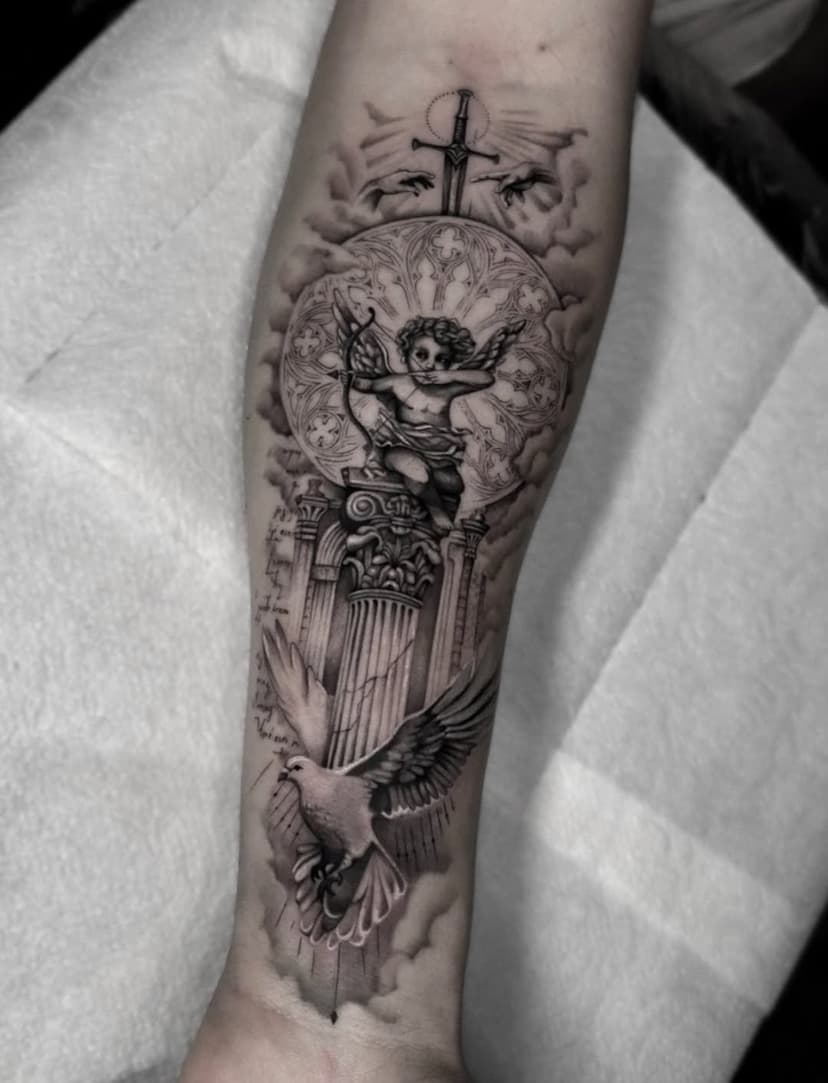 Tatouage de Tatoueur Toulon | Myosotis Tattoo